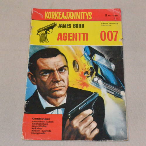 Korkeajännitys 1 - 1965 B James Bond